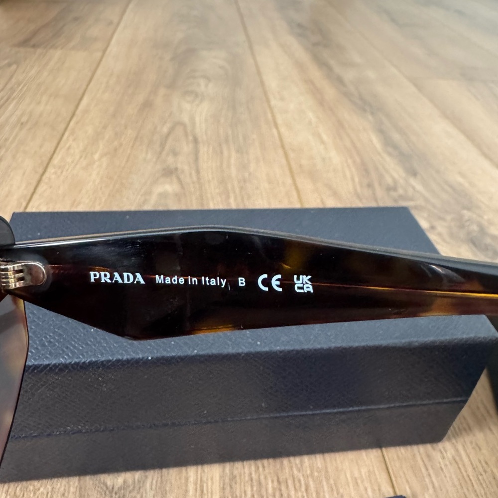 Prada Women's Tortoise Sunglasses - Picture 3 of 4